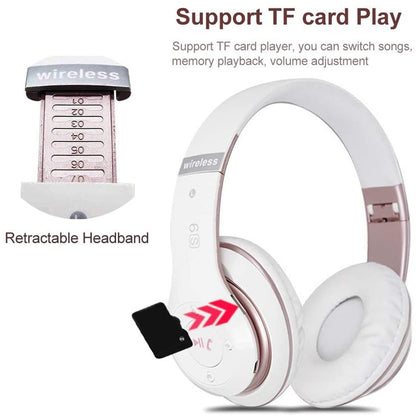 Wireless Headphones Sport Bluetooth 5.0 Earphone Foldable Wirele Handsfree Headset Ear Buds Head Phone Earbuds For iPhone Xiaomi