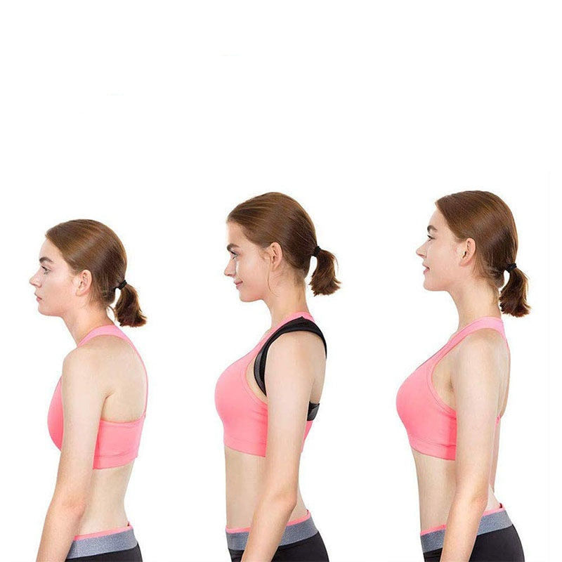 Medical Adjustable Clavicle Posture Corrector Men Woemen Upper Back Brace Shoulder Lumbar Support Belt Corset Posture Correction 