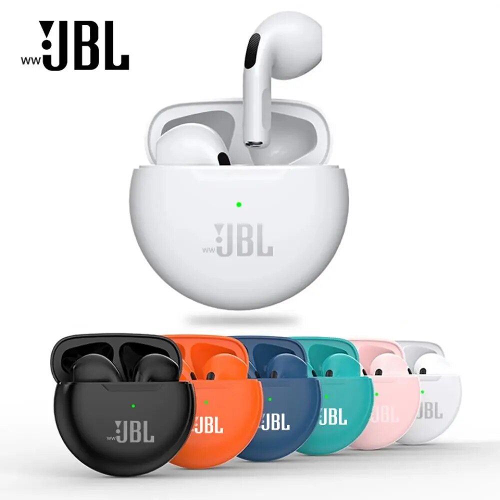 Original JBL Pro6 Tws Smart Touch Control Wireless Headphone Bluetooth 5.0 Earphones Sport Earbuds Music Headset For All Smart