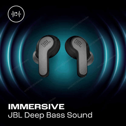 JBL WAVE 200TWS True Wireless Earbuds Bluetooth Stereo Earphones Bass Sound Headphones With Built-in Microphone W200 TWS Headset