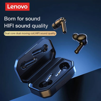 Lenovo LP3 Pro Earphones TWS Bluetooth 5.0 Wireless HIFI Music Headset Display 1200mAh Battery Headphones Gaming Earbuds
