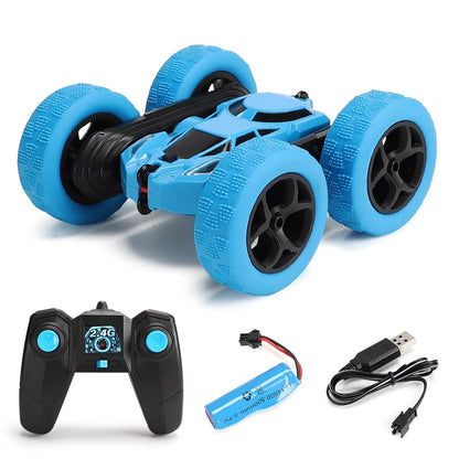 RC Stunt Car Children Double Sided Flip 2.4G Remote Control Car 360 Degree Rotation Off Road Rc Drift Cars For Boys Gift Toys
