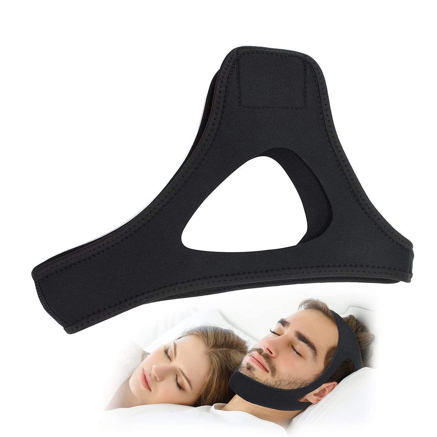 [Upgraded 2022]Anti Snore Chin Strap,Snoring Solution Effective Anti Snore Device, Adjustable and Breathable Stop Snoring Head Band for Men Women (Black) [Upgraded 2022]Anti Snore Chin Strap,Snoring Solution Effective Anti Snore Device, Adjustable and Breathable Stop Snoring Head Band for Men Women (Black) 