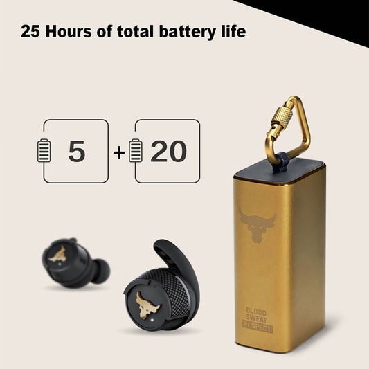 U A Project R-Ock True Wireless Bluetooth Headsets In-Ear Ipx7 Game Stereo Headphone With Mic Earbuds Sport Earphones TMSmartHub2021