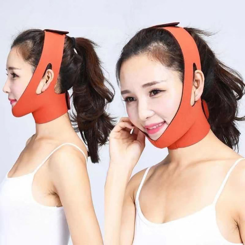 Anti Wrinkle Face Slimming Bandage V Line Cheek Chin Neck Shaper Massage Strap Belt Relaxation Lift-up Mask Skin Care BeautyTool TMSmartHub2021