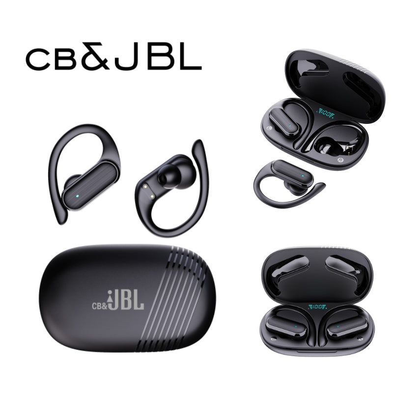 For CB&JBL Bluetooth TWS Wireless Earphones A520 Auricles Headphones EarHooks Game Headset Sports Touch Control Earbuds with mic TMSmartHub2021