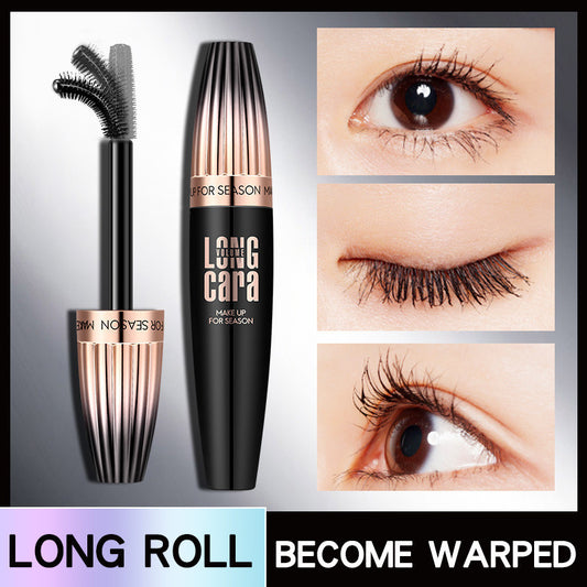 amazing lashes mascara black 4d silk fiber eyelashes lengthening mascara waterproof lash black eyelashes extension mascara