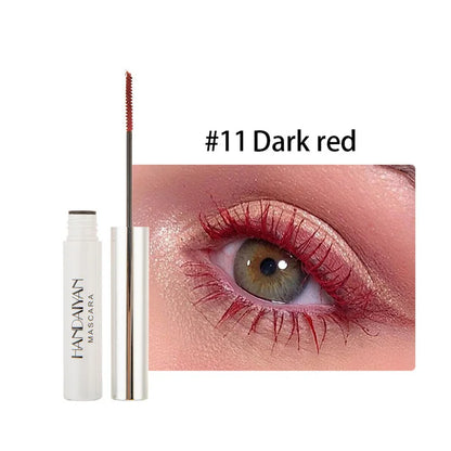 Colorful Mascara 4D Silk Waterproof Fast Dry Eyelash Extension Curl Makeup Lashes Blue Green Red Purple Black Cosplay Cosmetics TMSmartHub2021 5.99