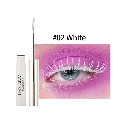 Colorful Mascara 4D Silk Waterproof Fast Dry Eyelash Extension Curl Makeup Lashes Blue Green Red Purple Black Cosplay Cosmetics TMSmartHub2021 5.99