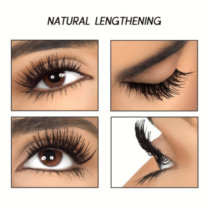 4d black mascara thickening, lengthening, curling, waterproof liquid fiber mascara