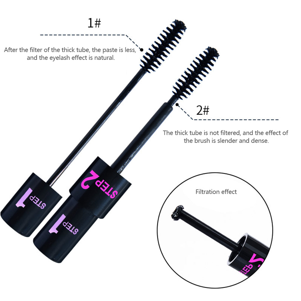 1 mascara thick curling lengthening eyelash extension mascara waterproof long lasting 4d eyelash mascara