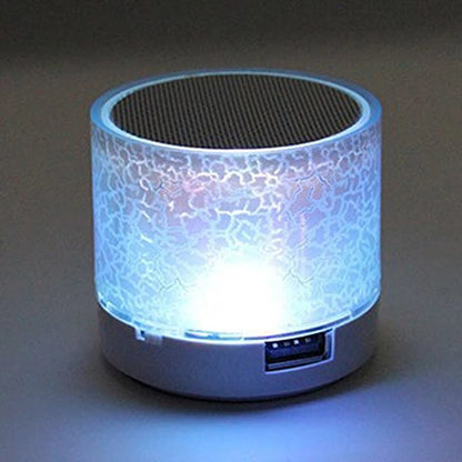 bluetooth mini speaker wireless speaker colorful led tf card usb subwo