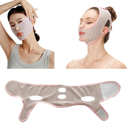 New Design Chin Up Mask V Line Shaping Face Masks Face Sculpting Sleep Mask Facial Slimming Strap Face Lifting Belt TMSmartHub2021