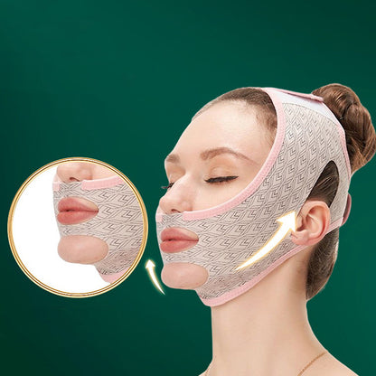 New Design Chin Up Mask V Line Shaping Face Masks Face Sculpting Sleep Mask Facial Slimming Strap Face Lifting Belt TMSmartHub2021