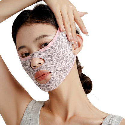 New Design Chin Up Mask V Line Shaping Face Masks Face Sculpting Sleep Mask Facial Slimming Strap Face Lifting Belt TMSmartHub2021