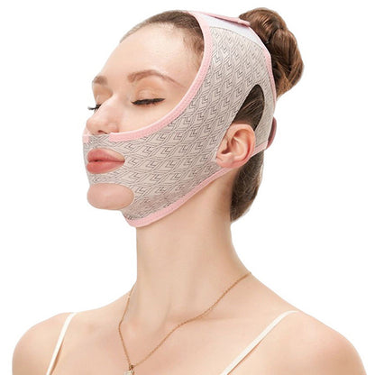 New Design Chin Up Mask V Line Shaping Face Masks Face Sculpting Sleep Mask Facial Slimming Strap Face Lifting Belt TMSmartHub2021