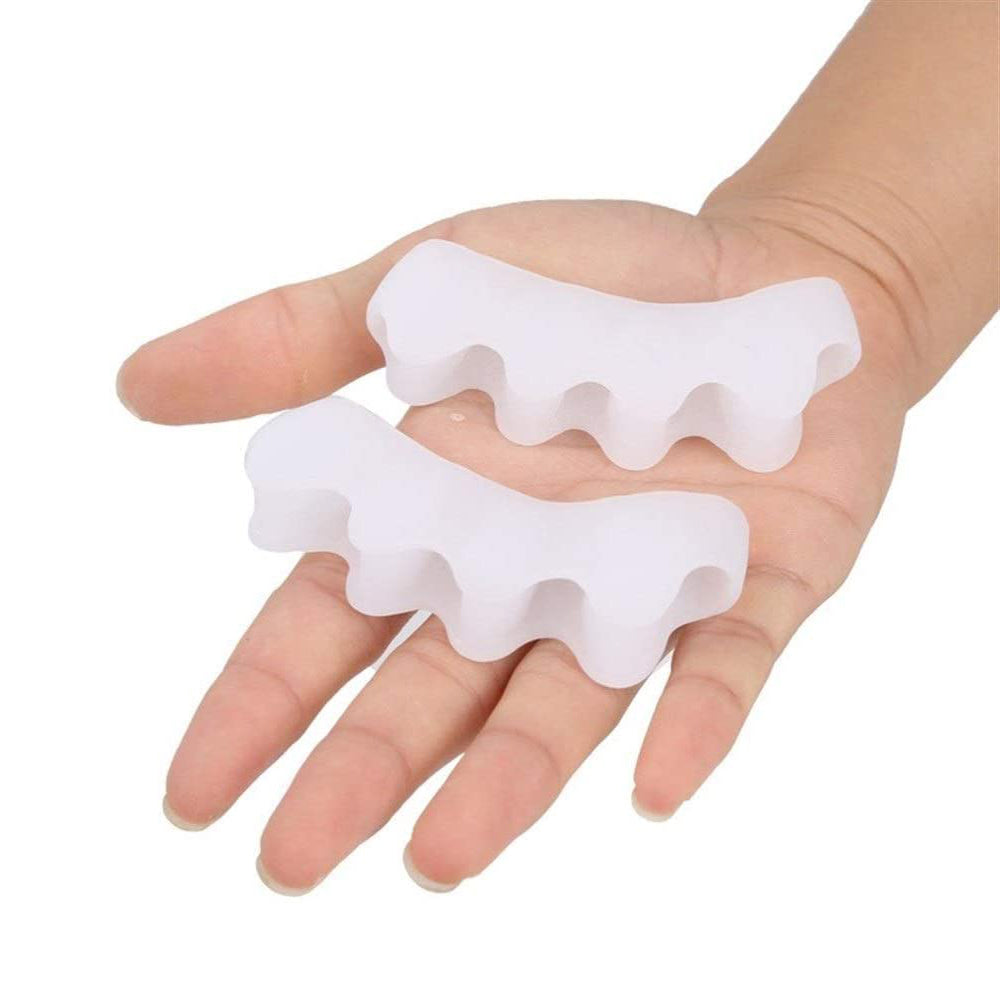 2pcs=1pair New Protective Toes Separator Suitable Bunion Corrector Material Soft Gel Straightener Spacers Stretchers Care Tool TMSmartHub2021 3.25