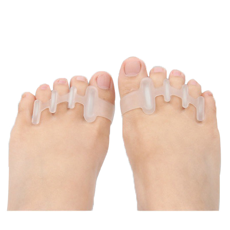 2pcs=1pair New Protective Toes Separator Suitable Bunion Corrector Material Soft Gel Straightener Spacers Stretchers Care Tool TMSmartHub2021 3.25