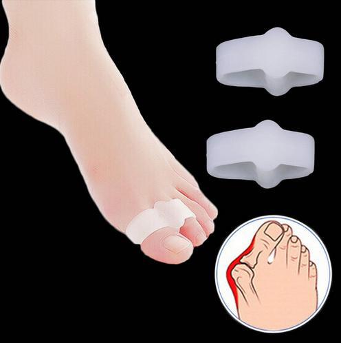 2pcs=1pair New Protective Toes Separator Suitable Bunion Corrector Material Soft Gel Straightener Spacers Stretchers Care Tool TMSmartHub2021 3.25