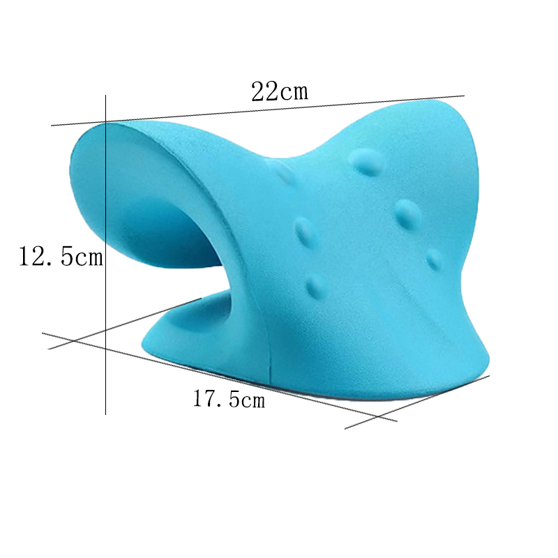 Cervical Spine Stretch Neck Shoulder Relaxer Cervical Muscle Relaxation Traction Device Shoulder Massage Pillow Spine Correction TMSmartHub2021