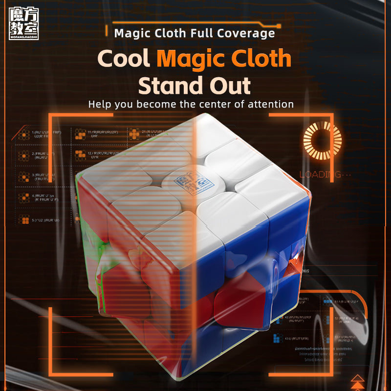 MOYU Meilong 3M V2 Magnetic Magic Cube 3X3 Professional 3x3x3 3×3 Speed Puzzle Children Toys Gift Speedcube Original Cubo Magico TMSmartHub2021