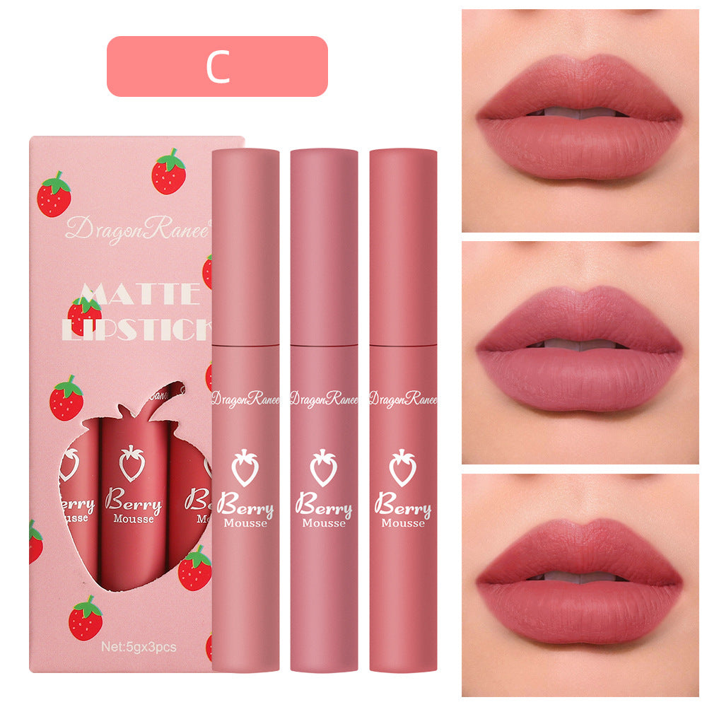 Lipsticks Set Make Up For Women Beauty Cosmetics Matte Lipsticks Waterproof Long lasting The Best TMSmartHub2021 6.99