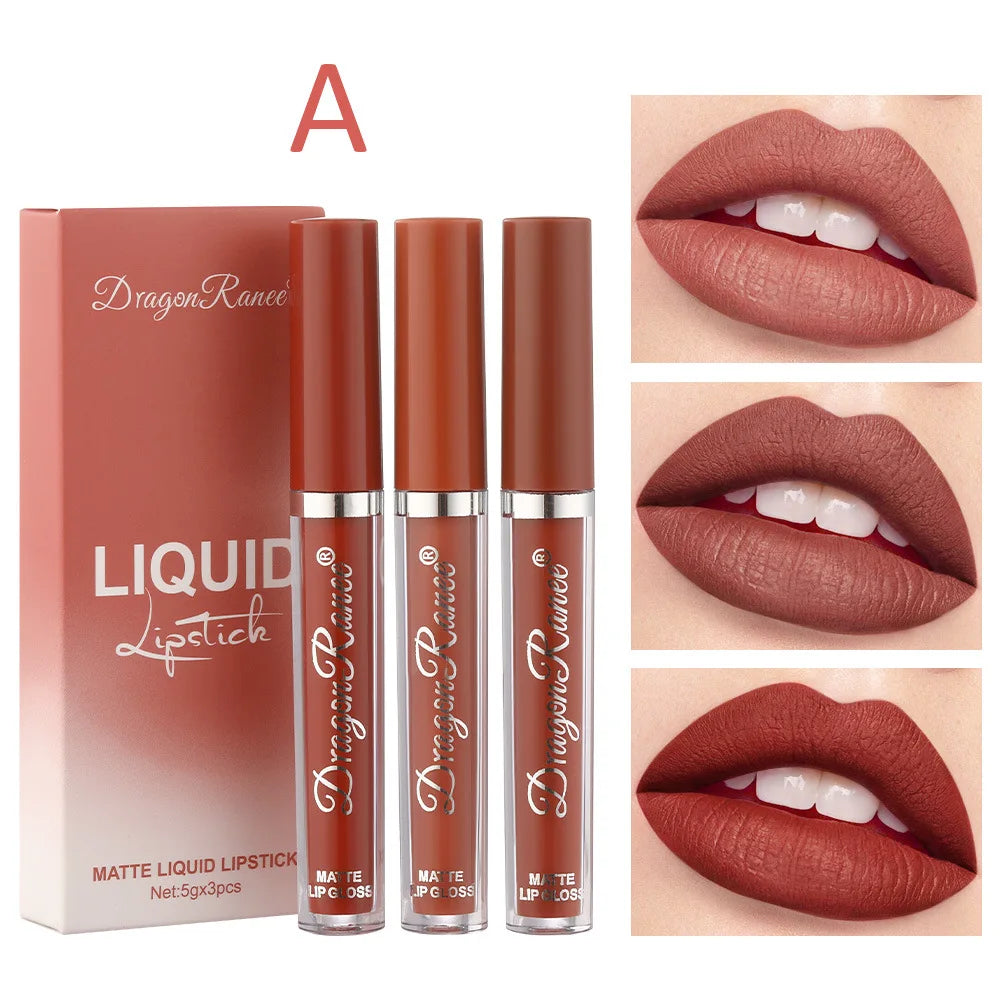 Lipsticks Set Make Up For Women Beauty Cosmetics Matte Lipsticks Waterproof Long lasting The Best TMSmartHub2021 6.99