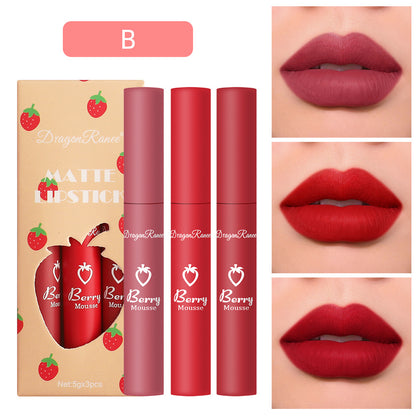 Lipsticks Set Make Up For Women Beauty Cosmetics Matte Lipsticks Waterproof Long lasting The Best TMSmartHub2021 6.99