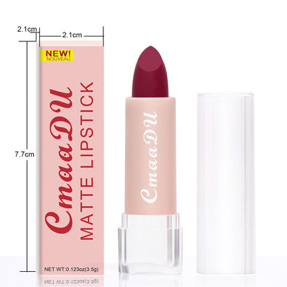 CmaaDu 15 Colour Matte Velvet Lipstick Waterproof Long Lasting Nude Lipstick brightly coloured TMSmartHub2021