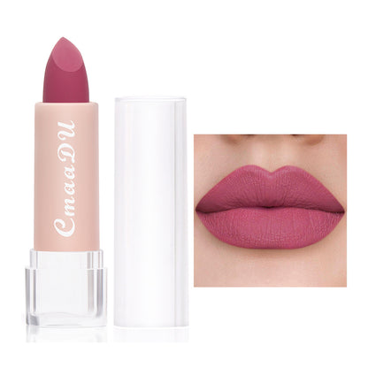 CmaaDu 15 Colour Matte Velvet Lipstick Waterproof Long Lasting Nude Lipstick brightly coloured TMSmartHub2021