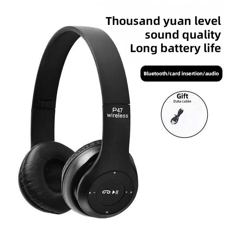 Bluetooth wireless  5.0 P47 TWS Stereo Headphone Headset with Mic for Mobile iPhone Sumsamg Android IOS