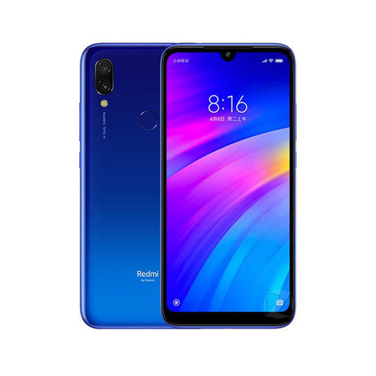 Xiaomi Redmi 7 Cellphone with Phone Case, Dual SIM Solt Cellphone Android original refurbished unlocked