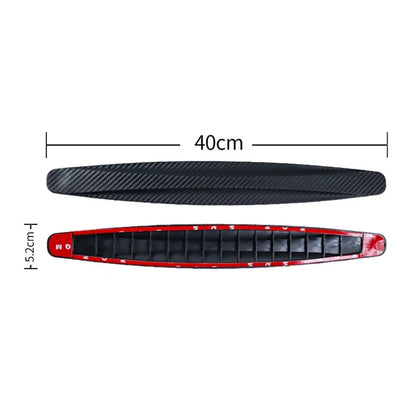 Car Bumper Protector Strip Universal Car Soft Rubber Front And Rear 40cm large 4pcs