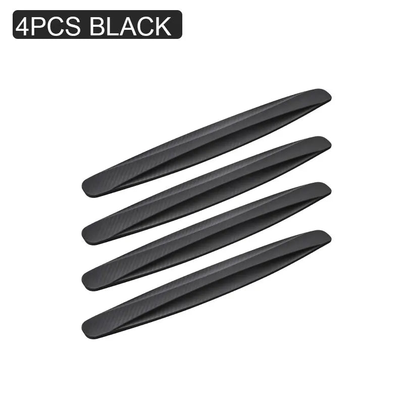 Car Bumper Protector Strip Universal Car Soft Rubber Front And Rear 40cm large 4pcs