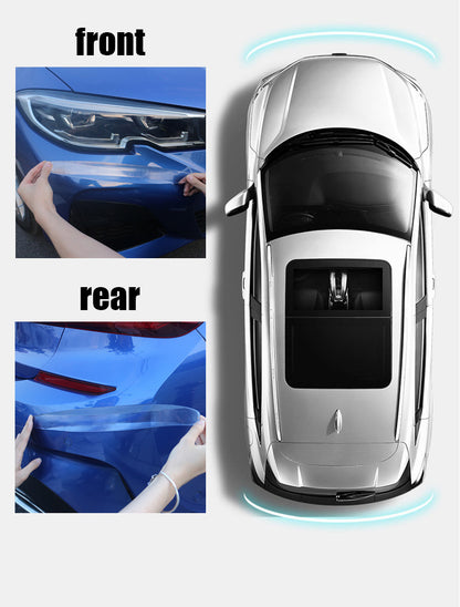 Car Bumper Anti-collision Strip Guard Corner Protection Sticker Crash Blade Car Door Rubber Scratch Protector For BMW