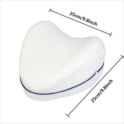 Leg and Knee support pillow soothing pain relief sciatica, back,hips,Knees blue foam leg knee support pillow