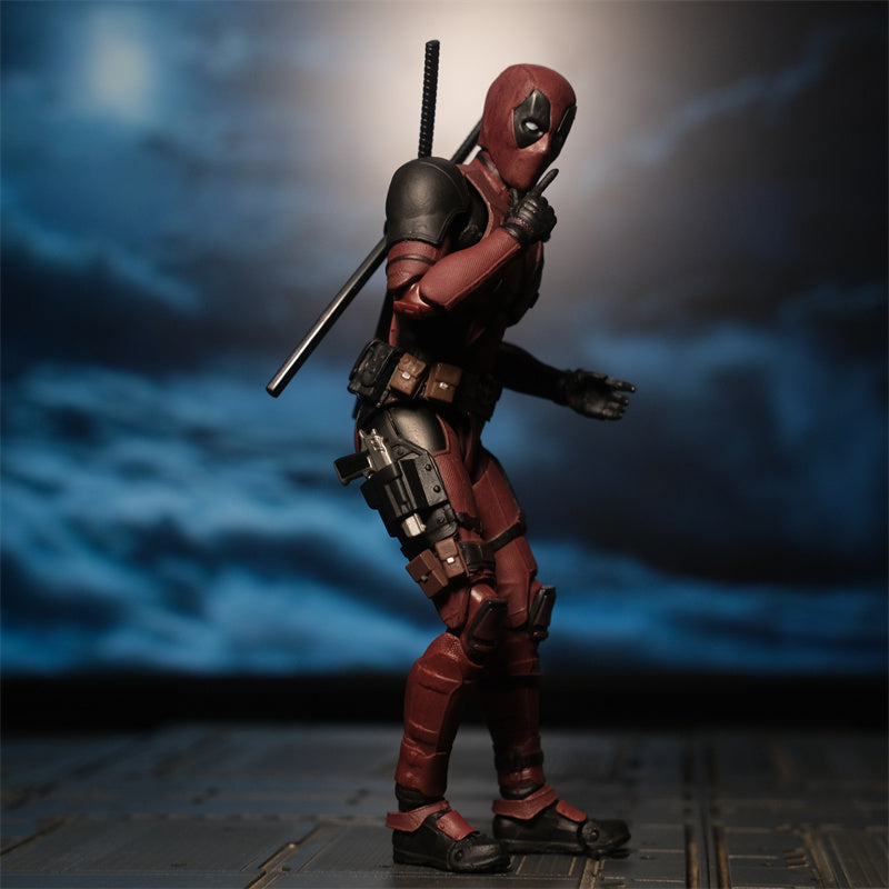 Deadpool Action Figure Deadpool & Wolverine SHFiguarts Joint Movable New Mutants Wilson Comics SHF Model Movie Toy for Kids Gift TMSmartHub2021