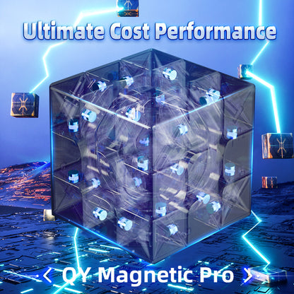QiYi M Pro Magnetic Magic Cube 3x3x3 Professional 3x3 Speed Puzzle Accessories 3×3 Children's Fidget Toys Original