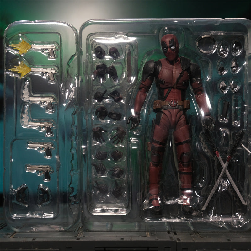 Deadpool Action Figure Deadpool & Wolverine SHFiguarts Joint Movable New Mutants Wilson Comics SHF Model Movie Toy for Kids Gift TMSmartHub2021