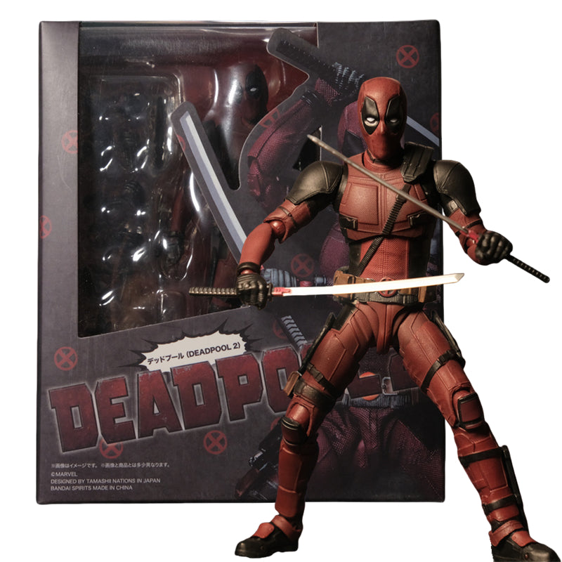 Deadpool Action Figure Deadpool & Wolverine SHFiguarts Joint Movable New Mutants Wilson Comics SHF Model Movie Toy for Kids Gift TMSmartHub2021