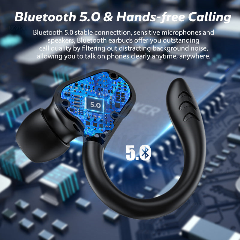 Original mzyJBL S730 Wireless Earphones Ear Hook Bluetooth 5.3 Earbuds TWS Hifi Headphones Gaming Touch Control Sport Headset