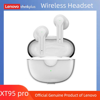 TWS Wireless Earbuds with Mic for iPhone Xiaomi Headphone Lenovo XT95 Pro Bluetooth Earphone 9D HIFI Sound Sport Waterproof