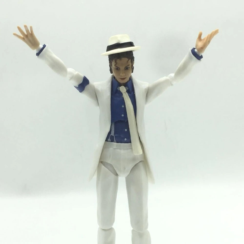 MICHAEL Jackson Action Figure Smooth Criminal Moonwalk Model Toy Doll Gift - TMSmartHub2021