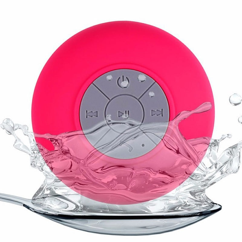 Mini Wireless Portable Stereo Bathroom Waterproof Drop Bluetooth Speaker Kitchen With Large Suction Cup - TMSmartHub2021
