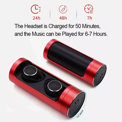 Sports Waterproof Earbuds Headsets With Microphone TWS Bluetooth 5.0 Earphones 400mAh Charging Box Wireless Headphone HIFI Sound