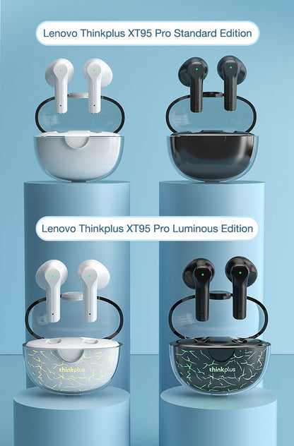 TWS Wireless Earbuds with Mic for iPhone Xiaomi Headphone Lenovo XT95 Pro Bluetooth Earphone 9D HIFI Sound Sport Waterproof